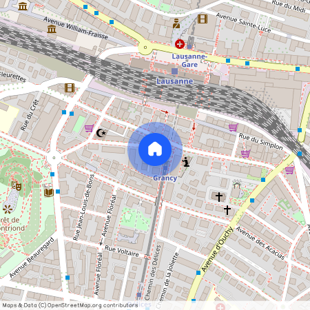 Avenue du Rond-Point 1 b, 1006 Lausanne