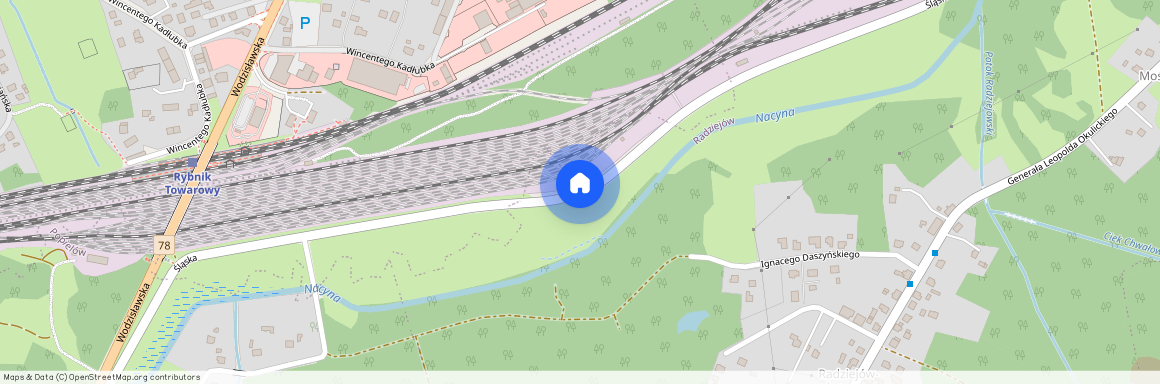 ul. Śląska, Radziejów, Rybnik, śląskie