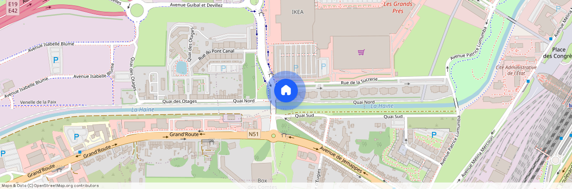 rue de la sucrerie, 31, 7000, Mons