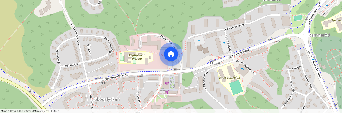 Skogslyckan, Uddevalla, Västra Götaland, Bidevindsvägen 1