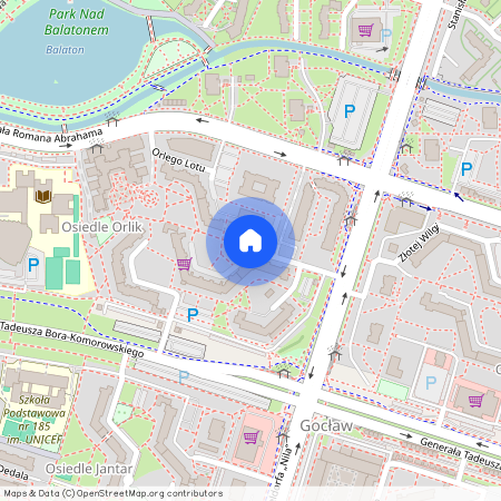 ul. Konrada Guderskiego, Gocław, Praga-Południe, Warszawa, mazowieckie