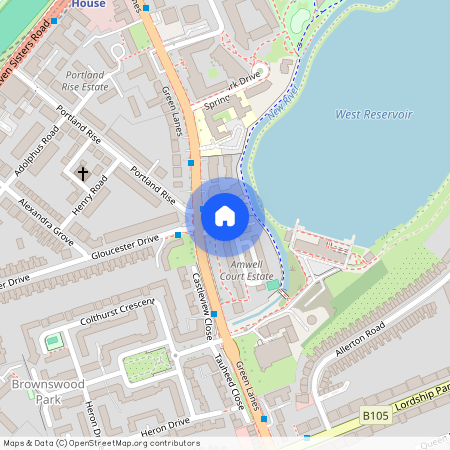 unnamed road, London, N4 2GE, United Kingdom