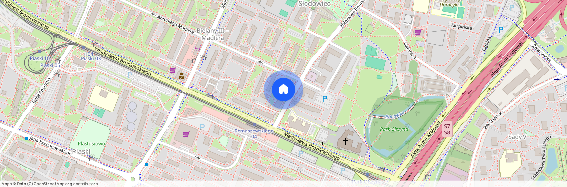 ul. Antoniego Magiera, Słodowiec, Bielany, Warszawa, mazowieckie