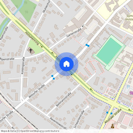 Holsatenring, 24539, Holsatenring    Neumünster