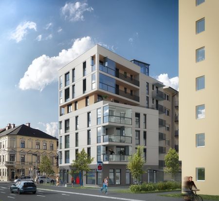 3-Zimmer mit 2 Balkonen | Ost-West | geförderte Wohnung | provisionsfrei | ab Dezember 2024 - Foto 4