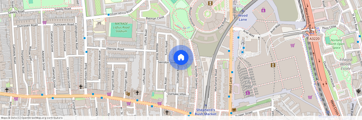 Stanlake Road, London, W12