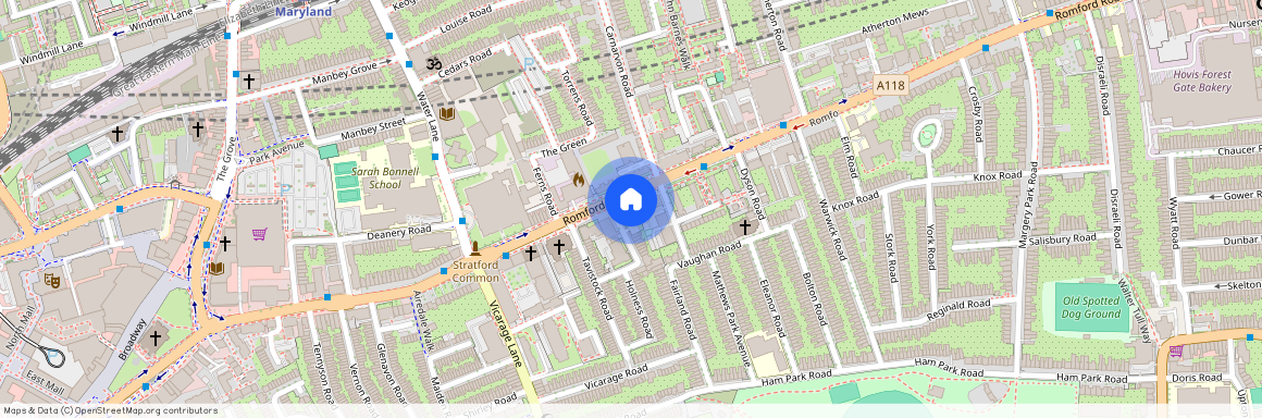 Candlelight court, Romford Road, Stratford E15