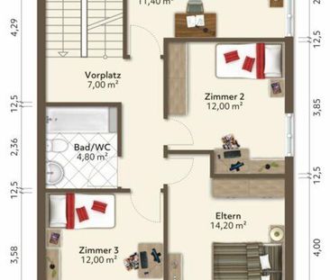5 1/2-Zimmer Duplex-Wohnung - Photo 2