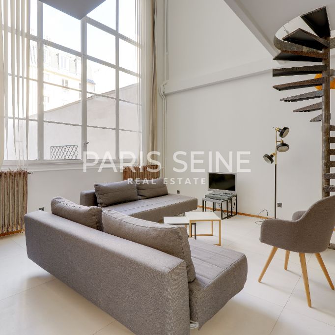 ** SÉDUISANT ATELIER D'ARTISTE ** 2 PIÈCES MEUBLÉ EN DUPLEX ** STYLE CONTEMPORAIN** - Photo 1