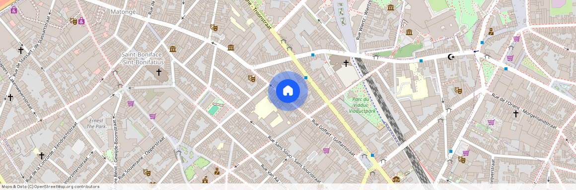 Rue Goffart - Goffartstraat 42, 1050 Ixelles - Elsene, Belgium