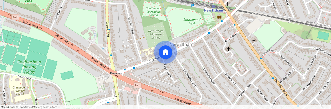 Southwood Road, New Eltham, SE9