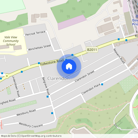 Folkestone Road, Dover, CT17