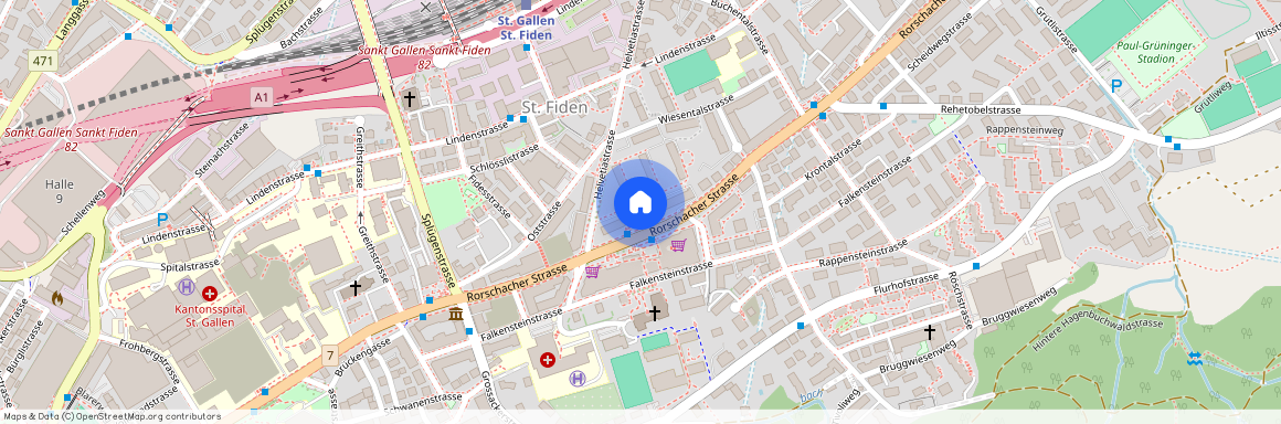 Rorschacher Strasse 155, 9000 St. Gallen