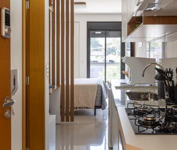 Studio para alugar com 25m², 1 quarto e sem vaga - Foto 3