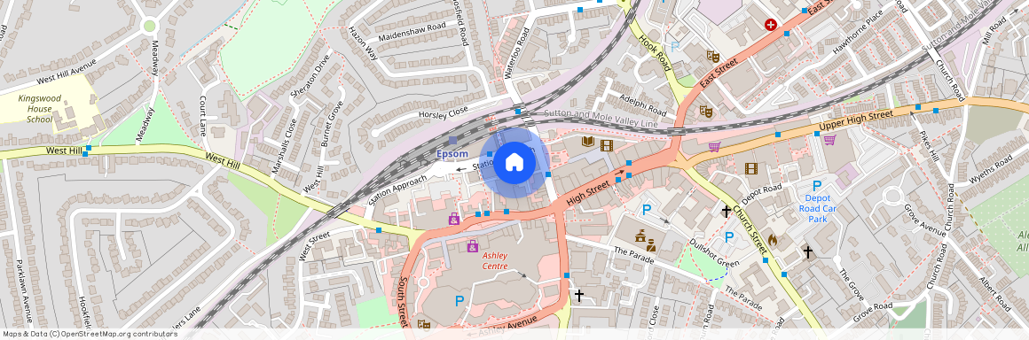 Station Approach, Epsom, KT19