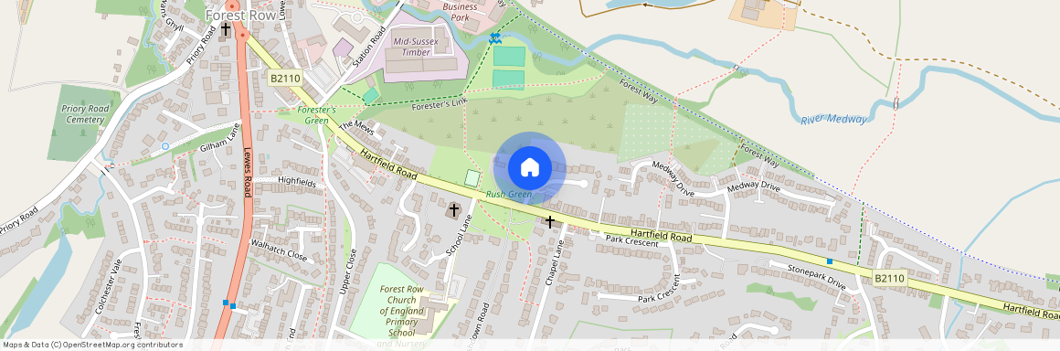 Hartfield Road, Forest Row, RH18