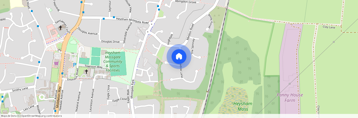 Longmeadow Lane, Heysham, Morecambe, Lancashire, LA3