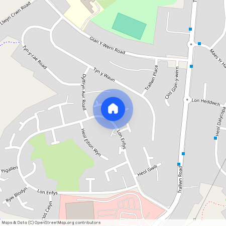 Clos Eileen Chilcott, Abertawe, SA7