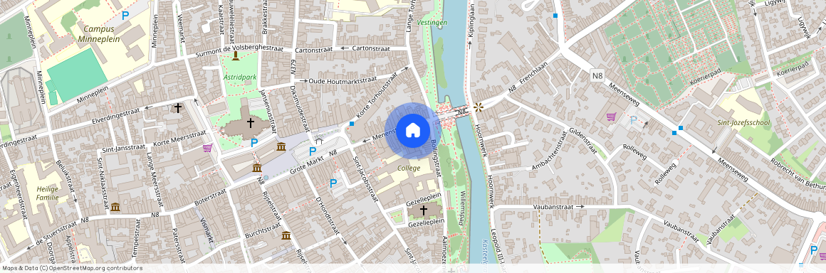 Menenstraat 36 / 3A, 8900 Ieper