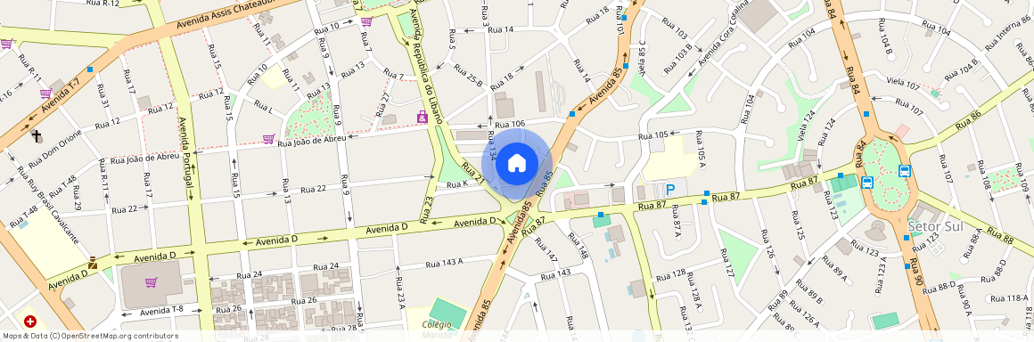 Rua 134, Setor Sul, GO, Goiânia