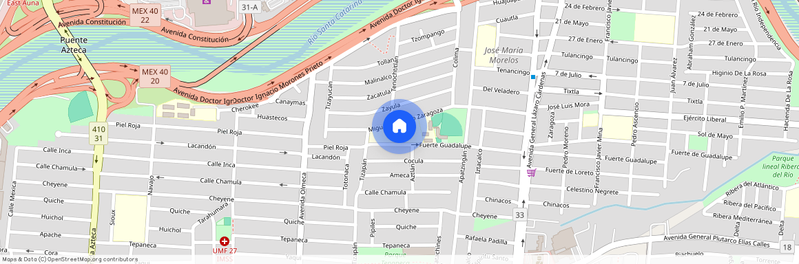 Av. Azteca 531-B Fracc. Azteca, Guadalupe, N.L. C.P. 67150, Colonia Residencial Azteca, C.P. 67150