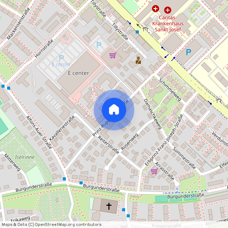 Prinz-Rupprecht-Straße, 93053, Prinz-Rupprecht-Straße    Regensburg