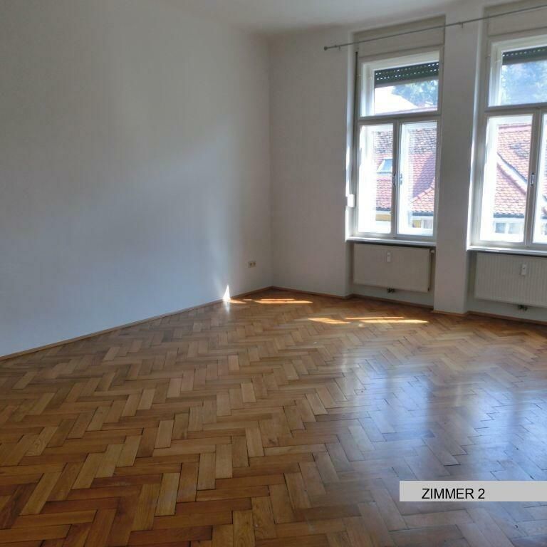 bei der TU und nähe Innenstadt, renovierte 4 ZI Altbauwohnung mit sep. Küche, optimal für eine WG - Photo 1