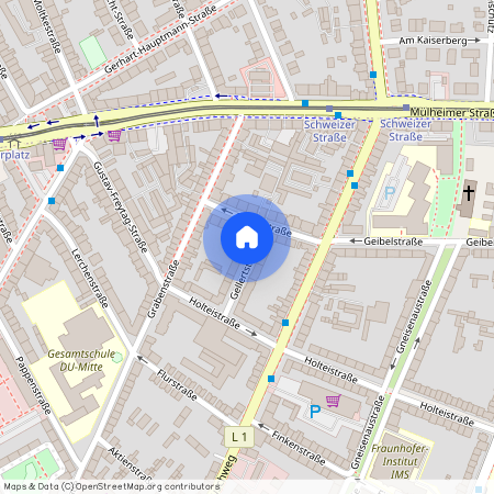 Gellertstraße 4, 47057, Duisburg Ot Neudorf