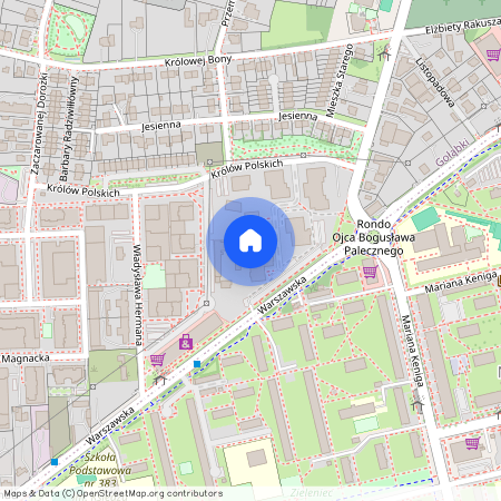 ul. Królów Polskich, Gołąbki, Ursus, Warszawa, mazowieckie