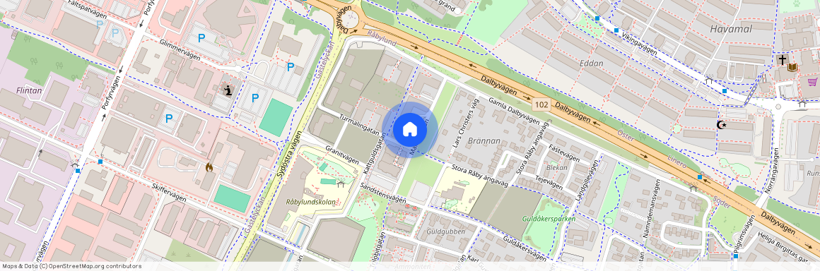 Lund, Skåne, Malakitgatan 12