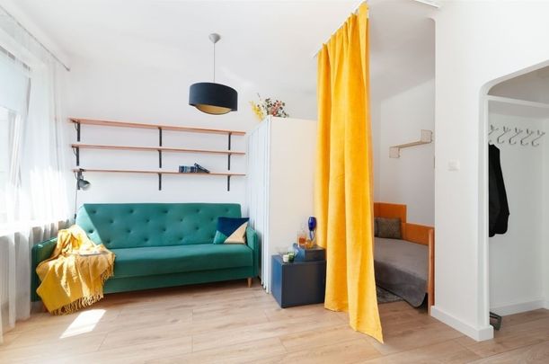 Mieszkanie do wynajęcia 1 pokoje Górnośląska, Warszawa 26 m² - Фото 1