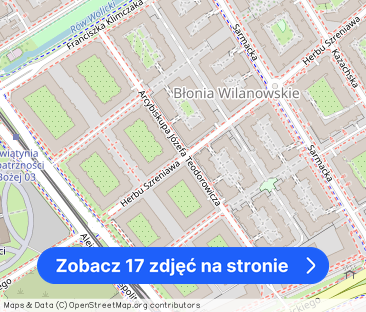 Miasteczko Wilanów - 57m2, 2pokoje, oddzielna kuchnia - Zdjęcie 1