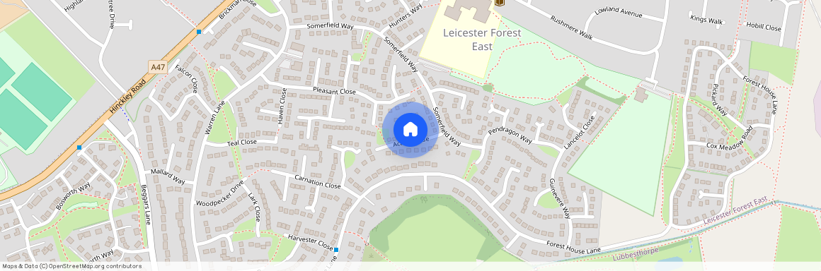 Acacia Close, Leicester Forest East, LEICESTER