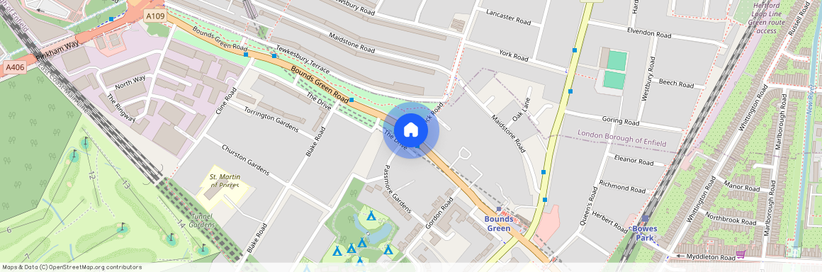 Warwick Road, Bounds Green, N11