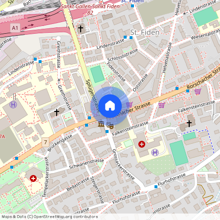 9000, St. Gallen, Rorschacher Str., 121