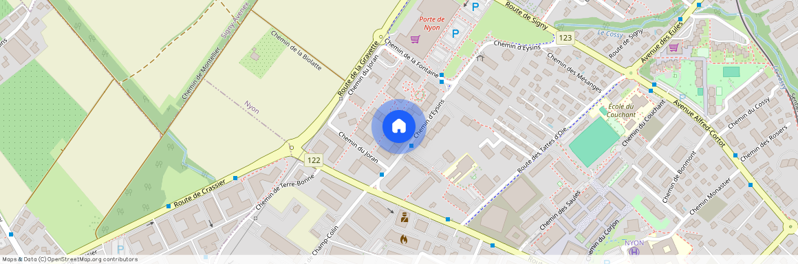 Les Fontaines H (Eysins 51), 1260 Nyon