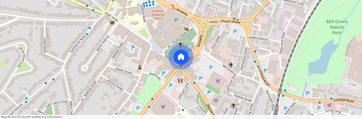 1-3 Mill Street, Cannock WS11