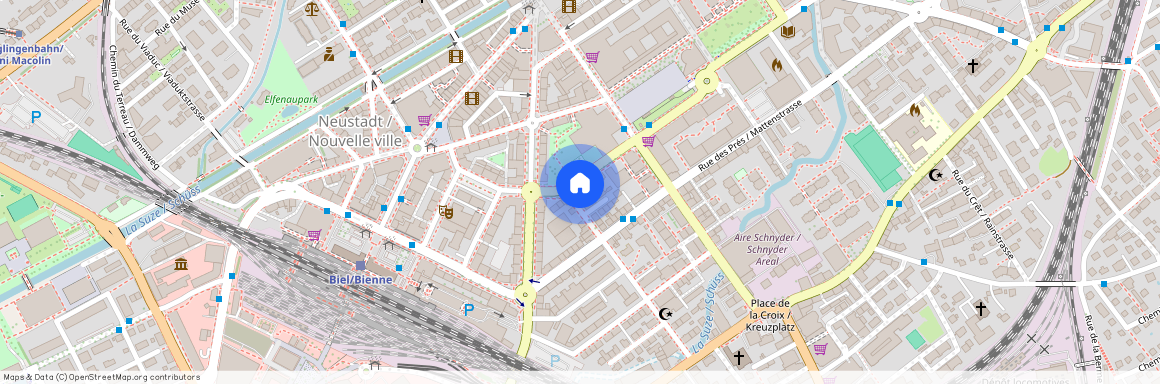 2502, Biel / Bienne, Rue De L'argent / Silbergasse, 16