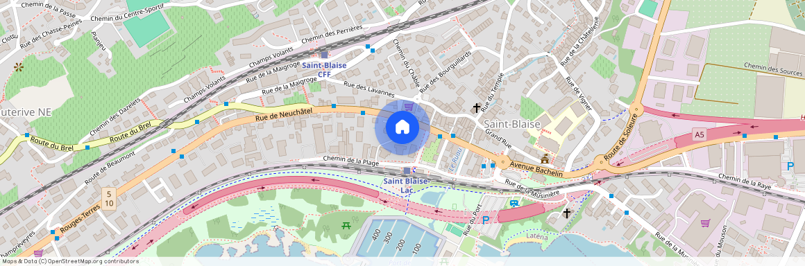 ch. de la Plage 6b, 2072, St-Blaise