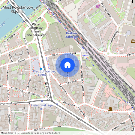 ul. Janowa Wola, Stare Podgórze, Podgórze, Kraków, małopolskie