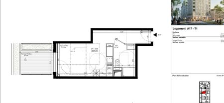 location Appartement T1 DE 26.4m² À LE HAVRE - Photo 4