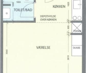 1-værelses studiebolig (Nr. 27) - Photo 6