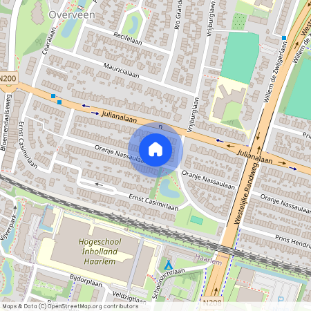 Oranje Nassaulaan 65, 2051HJ, Overveen