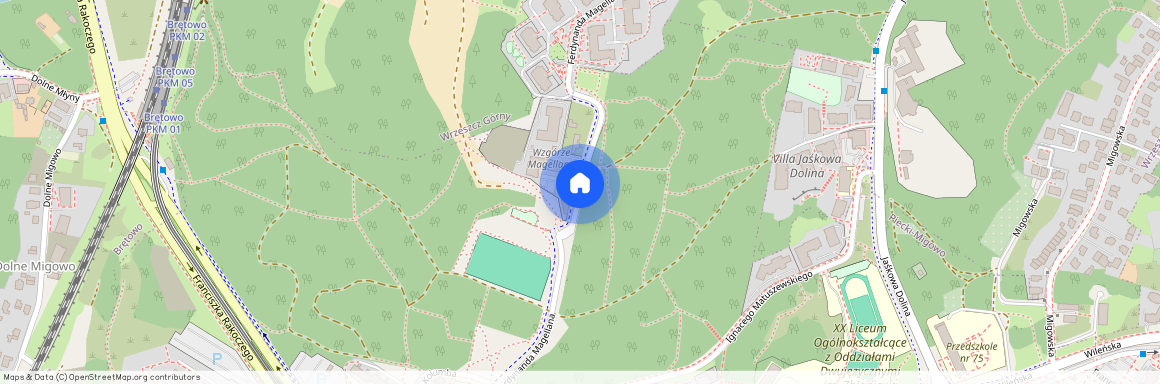 ul. Magellana, Wrzeszcz Górny, Gdańsk, pomorskie