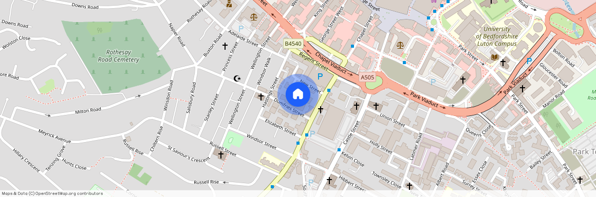 Dumfries Street, Luton LU1
