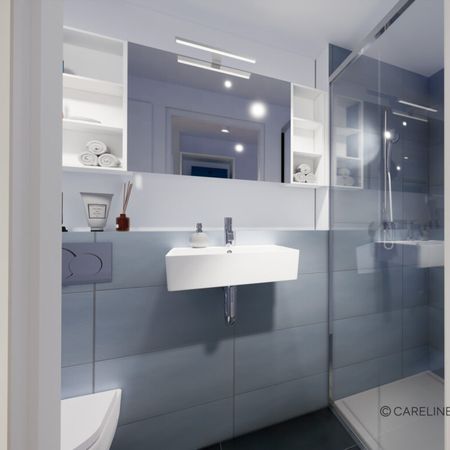 Modern möbliertes Studentenapartment im Quartillion – zentral im Rheingauviertel - Photo 3