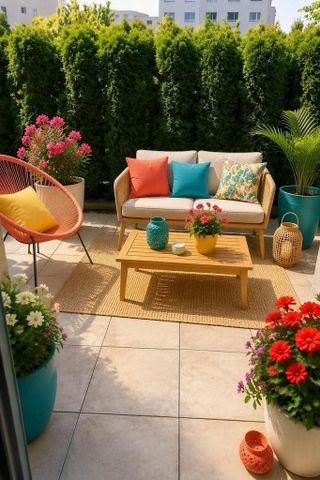 Charmant appartement de 4.5 pièces au rez avec terrasse - Foto 3