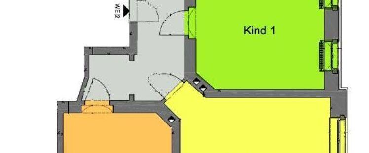 Frisch sanierte Wohlfühlwohnung mit perfekter Raumaufteilung, Tageslichtbad, Gäste-WC! - Foto 1