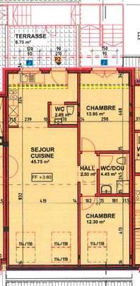 SPACIEUX 3 ½ PIÈCES - Avec une terrasse - Photo 1