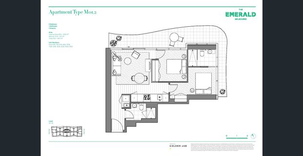 Furnished Two Bedroom Apartment with Albert Park View! - Photo 1